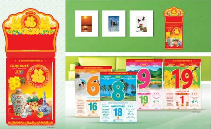 In lịch - In Lâm Nguyễn - Công Ty TNHH In Lâm Nguyễn