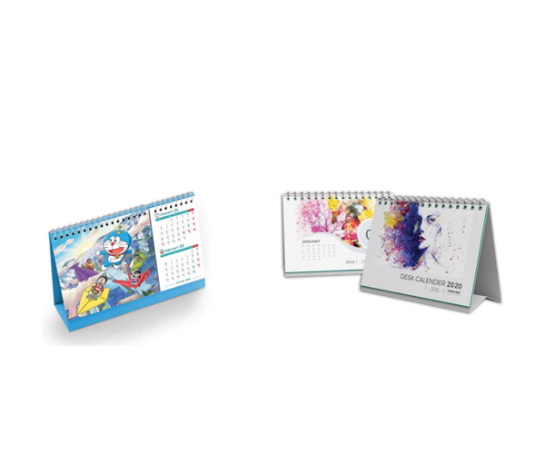 In lịch bàn không có note