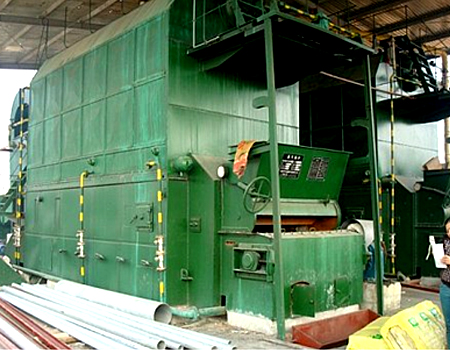 Nồi hơi tổ hợp ống lửa, ống nước
