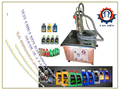 Máy chiết rót dầu nhớt, nước làm nguội, sữa tắm