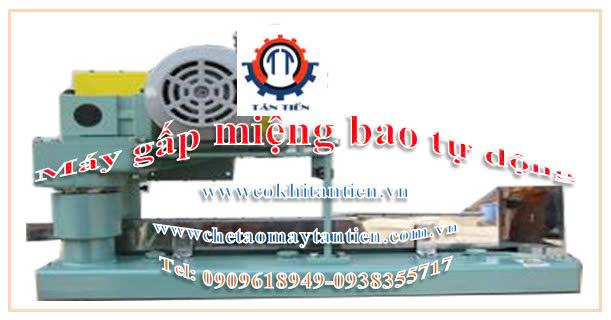 Máy gấp miệng bao tự động