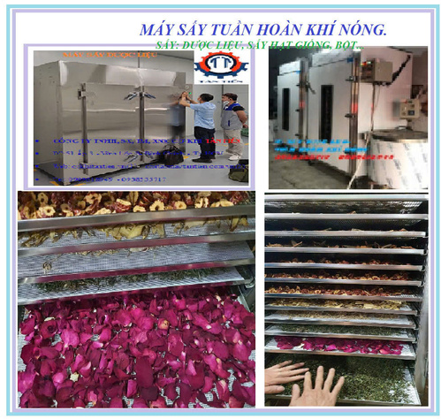 Máy sấy tuần hoàn khí nóng