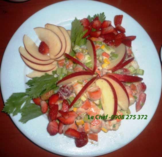 Salad Nga - Tôm