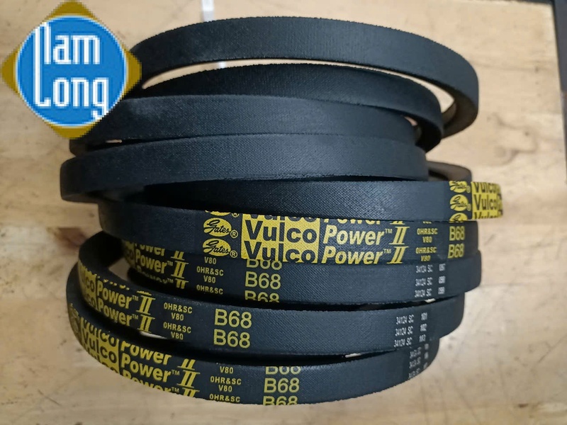 Dây curoa B68-Vulco Power II Gates - Dây Curoa Nam Long - Công Ty TNHH Thiết Bị Công Nghiệp Nam Long