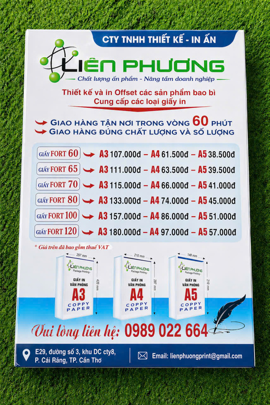 Thông tin công ty TNHH In Liên Phương