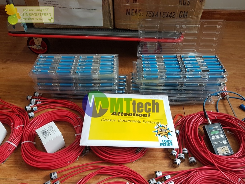 Sensor biến dạng Geokon Model 4200