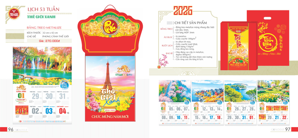 Lịch 52 tuần