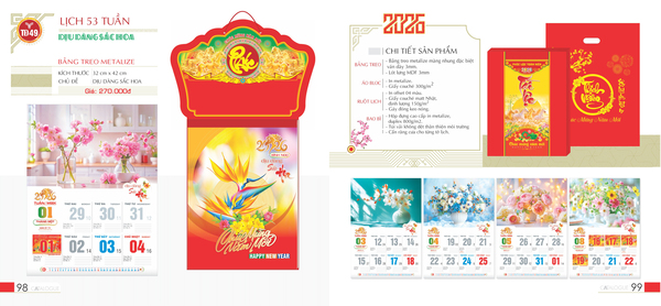 Lịch 52 tuần