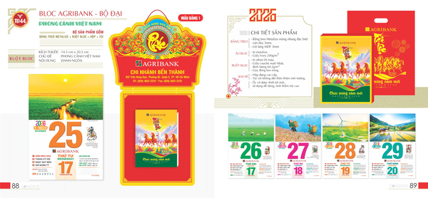 Lịch Bloc Agribank