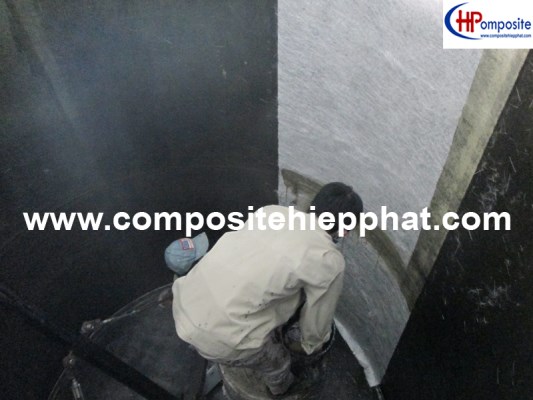 Phủ nhựa FRP cho bồn lắng - Hiệp Phát Composite - Công Ty TNHH Thương Mại Sản Xuất Dịch Vụ Hiệp Phát Composite