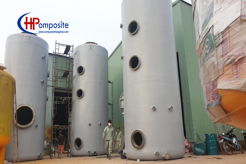 Tháp xử lý khí Composite