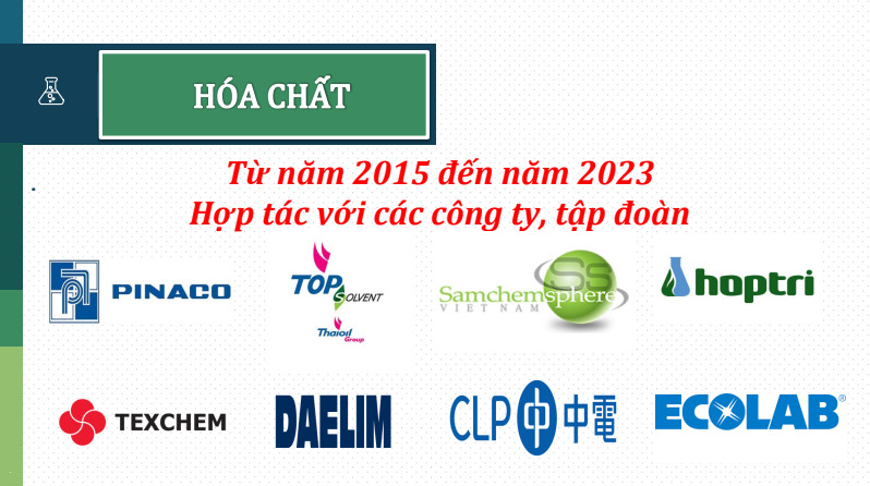Đối tác hóa chất - Vận Tải Quang Tường - Công Ty TNHH Giải Pháp Vận Tải Quang Tường