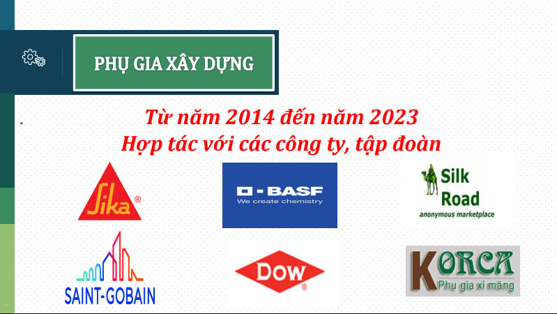 Đối tác phụ gia xây dựng - Vận Tải Quang Tường - Công Ty TNHH Giải Pháp Vận Tải Quang Tường