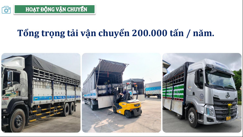Hình ảnh hoạt động vận chuyển - Vận Tải Quang Tường - Công Ty TNHH Giải Pháp Vận Tải Quang Tường