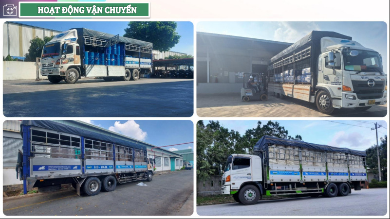 Hình ảnh hoạt động vận chuyển - Vận Tải Quang Tường - Công Ty TNHH Giải Pháp Vận Tải Quang Tường