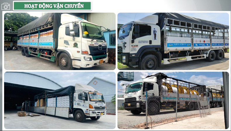 Hình ảnh hoạt động vận chuyển - Vận Tải Quang Tường - Công Ty TNHH Giải Pháp Vận Tải Quang Tường