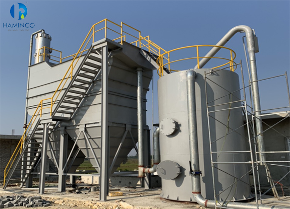 Hệ thống lọc rửa không van công suất 1000m3/ngày đêm cho dự án nuôi cá rô phi Israel của công ty cổ phần Synot Asean - Thiết Bị Xử Lý Nước HAMINCO - Công Ty TNHH Công Nghệ Môi Trường Và PCCC HAMINCO