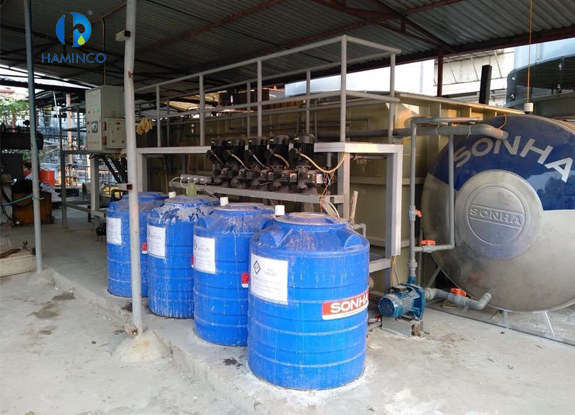 Hệ thống xử lý nước thải sản xuất - Thiết Bị Xử Lý Nước HAMINCO - Công Ty TNHH Công Nghệ Môi Trường Và PCCC HAMINCO