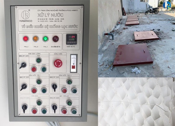 Hệ thống xử lý nước thải sinh hoạt công suất 25 m3/ngày đêm - Thiết Bị Xử Lý Nước HAMINCO - Công Ty TNHH Công Nghệ Môi Trường Và PCCC HAMINCO