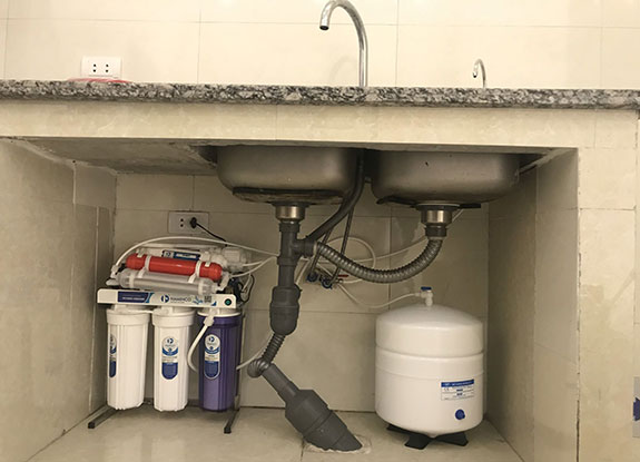 Máy RO 5 lõi không tủ - Thiết Bị Xử Lý Nước HAMINCO - Công Ty TNHH Công Nghệ Môi Trường Và PCCC HAMINCO