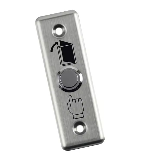 Nút EXIT Inox hình chữ nhật