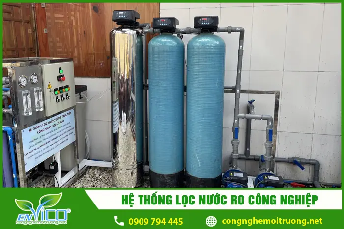 Hệ thống máy lọc nước RO công nghiệp - Môi Trường ENVICO - Công Ty Cổ Phần Công Nghệ Môi Trường ENVICO