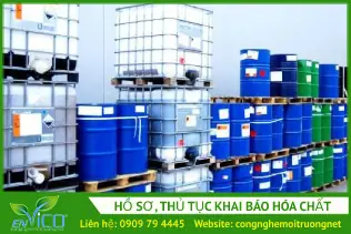 Hồ sơ thủ tục khai báo hóa chất - Môi Trường ENVICO - Công Ty Cổ Phần Công Nghệ Môi Trường ENVICO