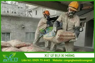 Xử lý bụi xi măng - Môi Trường ENVICO - Công Ty Cổ Phần Công Nghệ Môi Trường ENVICO