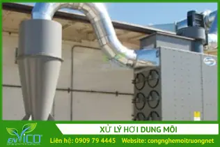 Xử lý hơi dung môi - Môi Trường ENVICO - Công Ty Cổ Phần Công Nghệ Môi Trường ENVICO