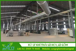 Xử lý khí thải lò hơi, lò sấy, lò gốm - Môi Trường ENVICO - Công Ty Cổ Phần Công Nghệ Môi Trường ENVICO