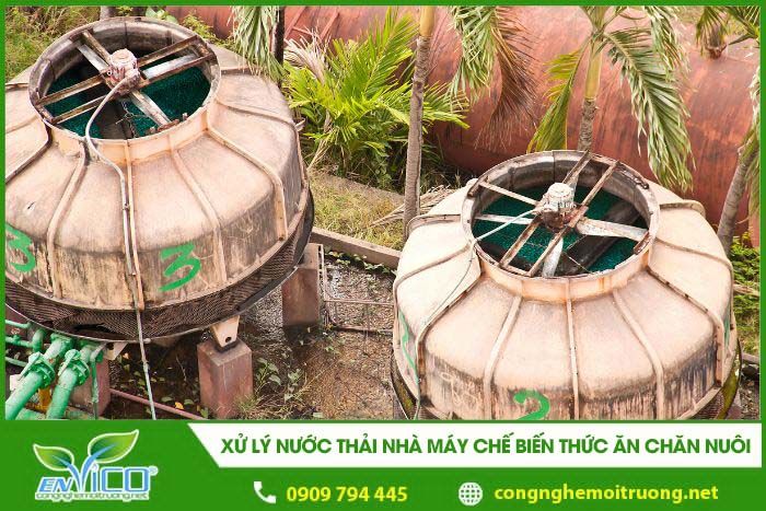 Xử lý nước thải nhà máy chế biến thức ăn chăn nuôi - Môi Trường ENVICO - Công Ty Cổ Phần Công Nghệ Môi Trường ENVICO