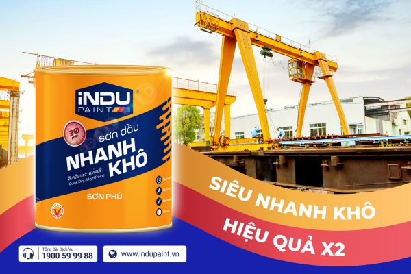 Sơn dầu nhanh khô iNDU - Công Ty Cổ Phần Sao Việt Nam
