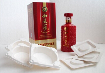 Khay giấy đựng chai rượu