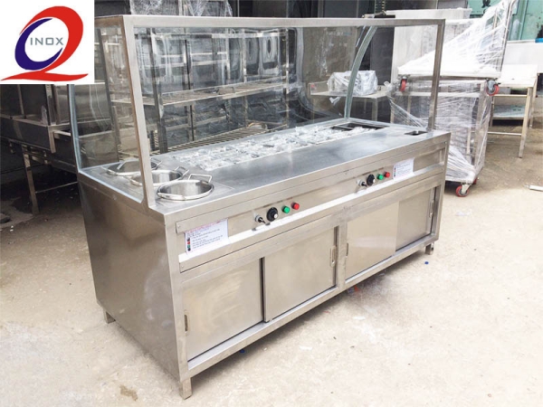 Tủ hâm nóng thức ăn inox - Công Ty TNHH Inox Quang Cảnh
