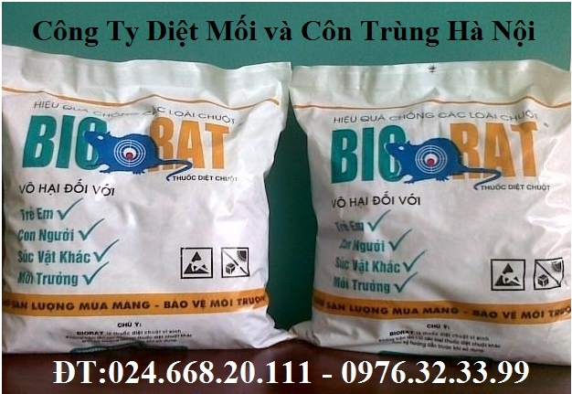 Thuốc diệt chuột Biorat - Dịch Vụ Diệt Côn Trùng Hà Nội - Công Ty TNHH Diệt Mối Và Côn Trùng Hà Nội