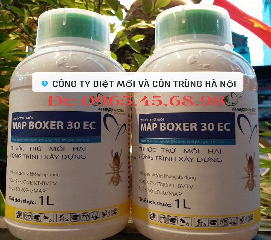 Thuốc chống mối Map Boxer 30EC - Dịch Vụ Diệt Côn Trùng Hà Nội - Công Ty TNHH Diệt Mối Và Côn Trùng Hà Nội