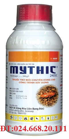 Thuốc trừ mối Mythic 240SC - Dịch Vụ Diệt Côn Trùng Hà Nội - Công Ty TNHH Diệt Mối Và Côn Trùng Hà Nội