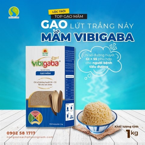 Gạo mầm VIBIGABA - Gạo Phương Nam - Công Ty Cổ Phần Lương Thực Phương Nam