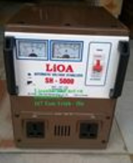 Ổn áp Lioa 5KVA dải 130V-250V