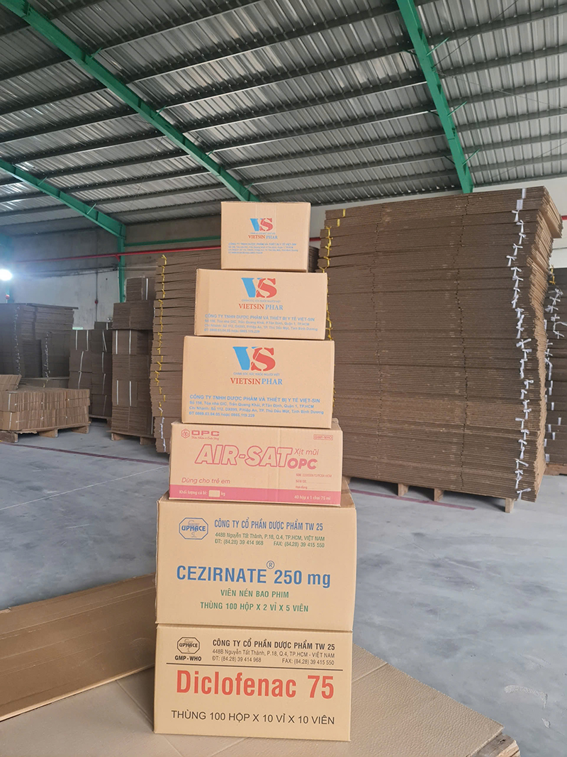 Thùng carton dược phẩm