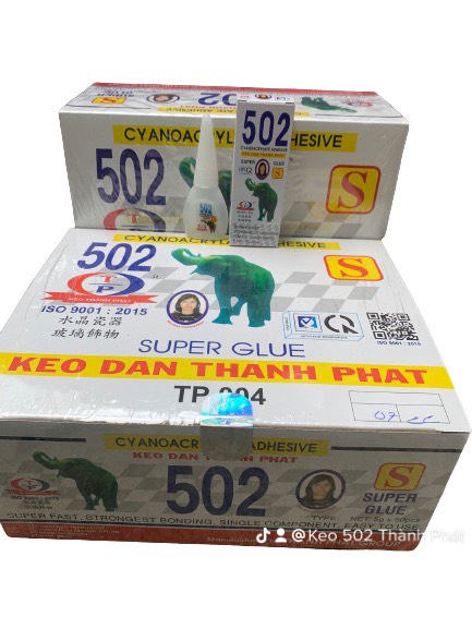 Keo 502 size S - Keo Dán Thành Phát - Công Ty TNHH Keo Thành Phát