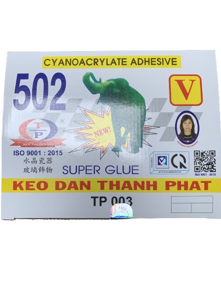 Keo 502 size V - Keo Dán Thành Phát - Công Ty TNHH Keo Thành Phát