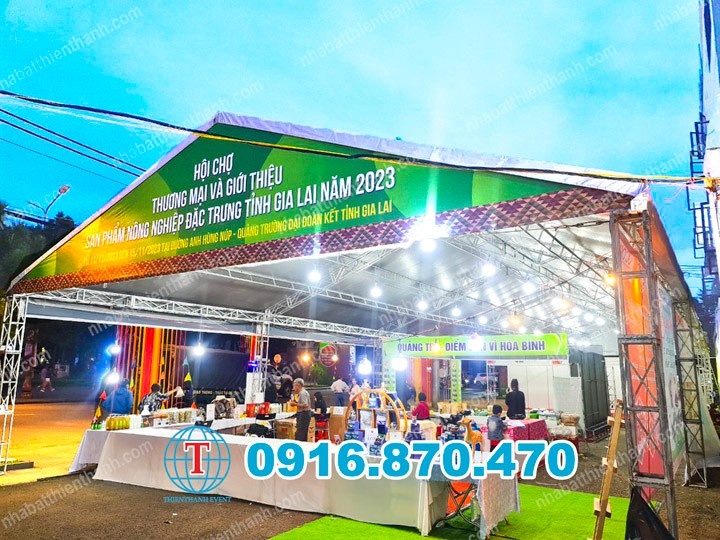 Cho Thuê Nhà Bạt Hội Chợ