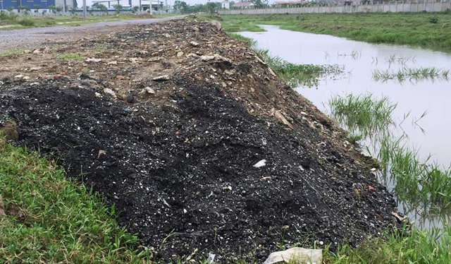 Thu gom, vận chuyển xử lý xỉ than