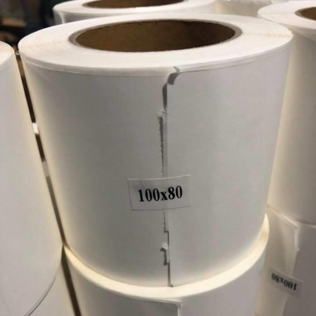 Giấy in mã vạch 100x80mm - Thiết Bị Mã Vạch HT Việt Nam - Công Ty TNHH Tích Hợp Hệ Thống HT Việt Nam