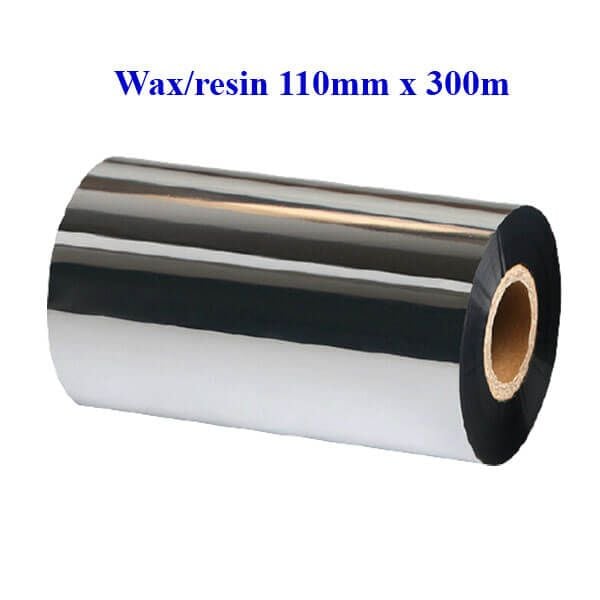 Mực in mã vạch Wax Resin 110mm x 300m - Thiết Bị Mã Vạch HT Việt Nam - Công Ty TNHH Tích Hợp Hệ Thống HT Việt Nam