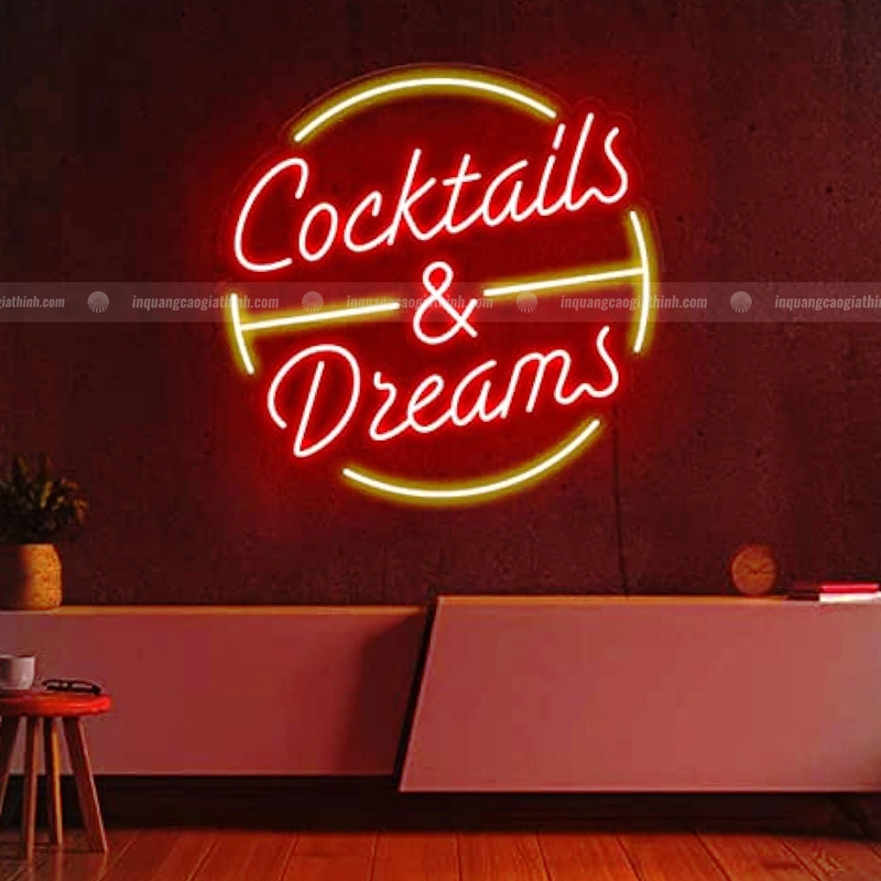 Biển uốn chữ Neon