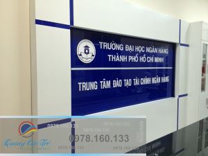 Thi công chữ mica - Quảng Cáo Trẻ - Công Ty TNHH TM DV Quảng Cáo Trẻ