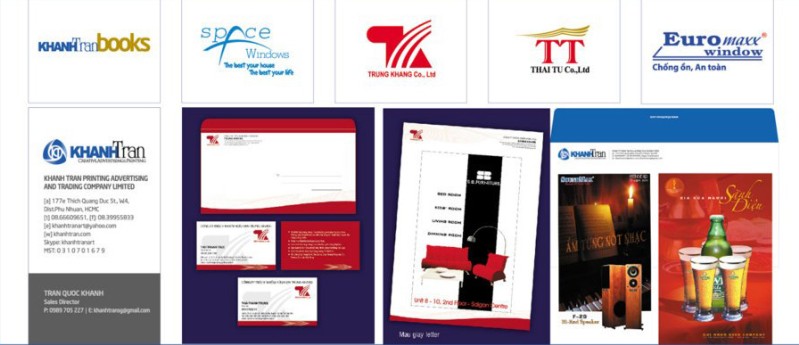 Thiết kế và in ấn poster, logo thương hiệu…