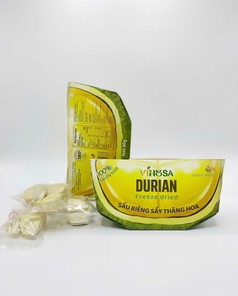 Sầu riêng sấy thăng hoa
